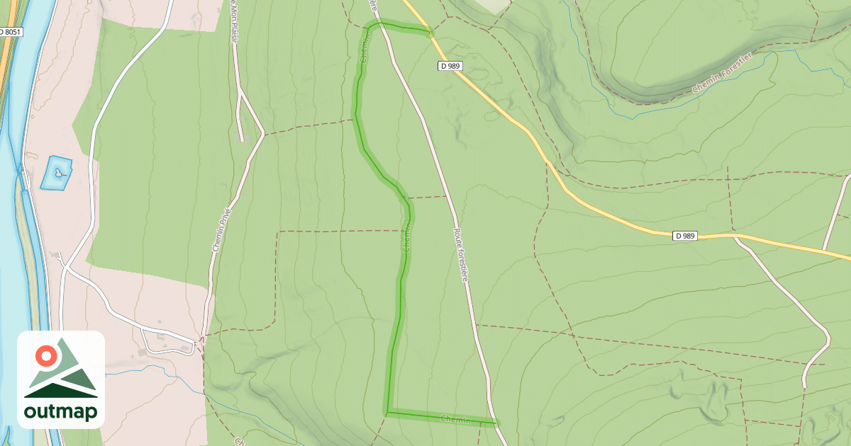 Map of Chemin