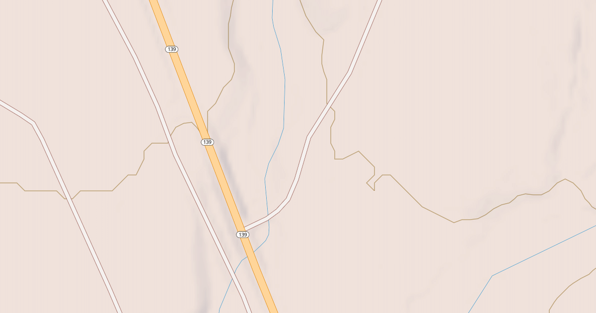 Map preview of JOHNSON CREEK