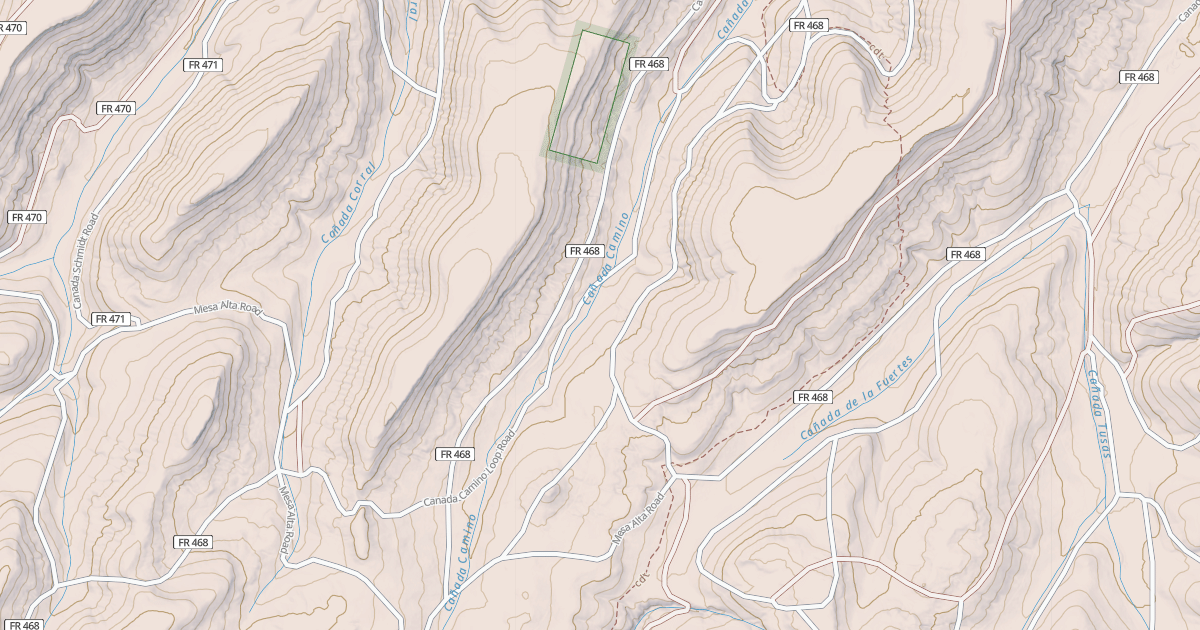 Map preview of CANADA CAMINO LOOP