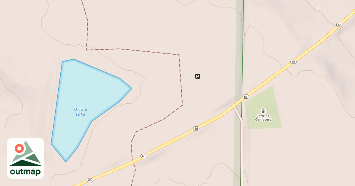 Map of ORIOLE POND PARKING
