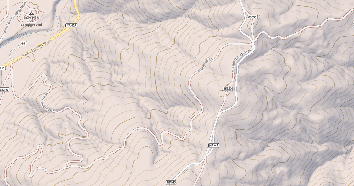 Map preview of WOLF GLADE