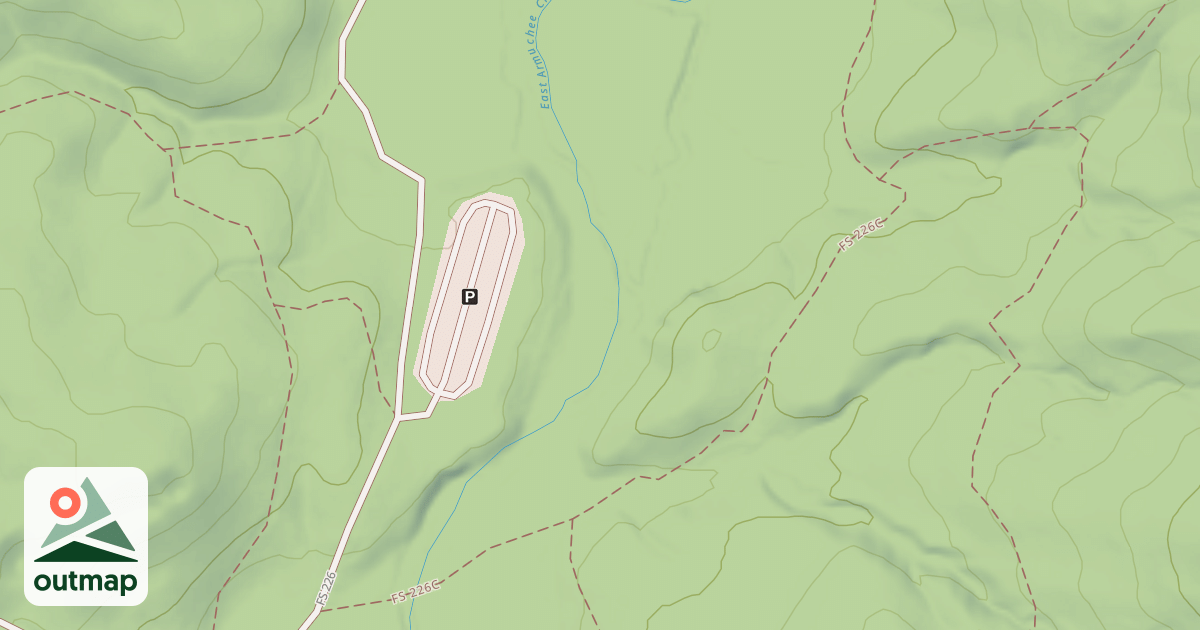 Map of DRY CREEK BR C
