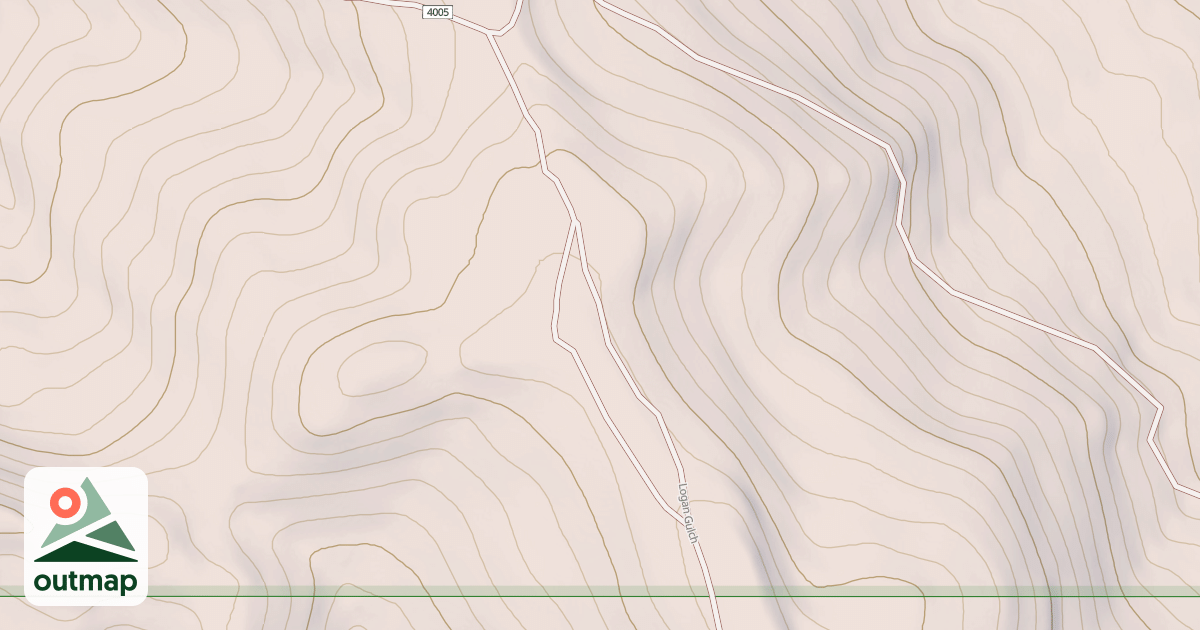 Map of LOGAN GULCH