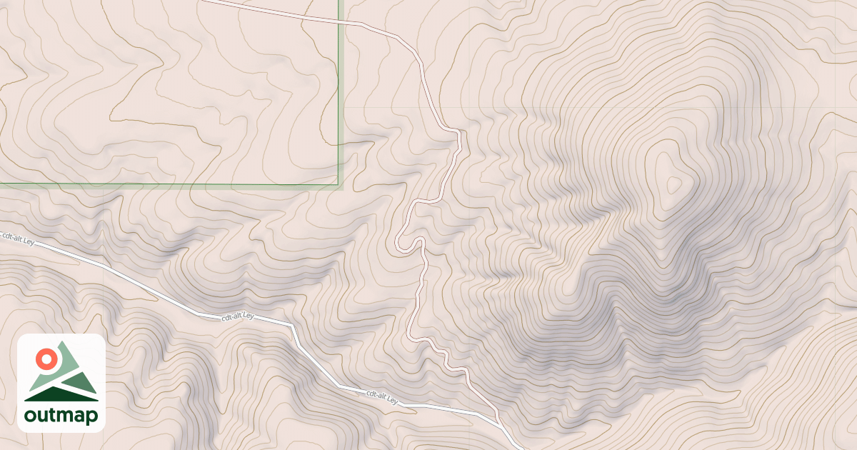 Map of JARDINE RIDGE