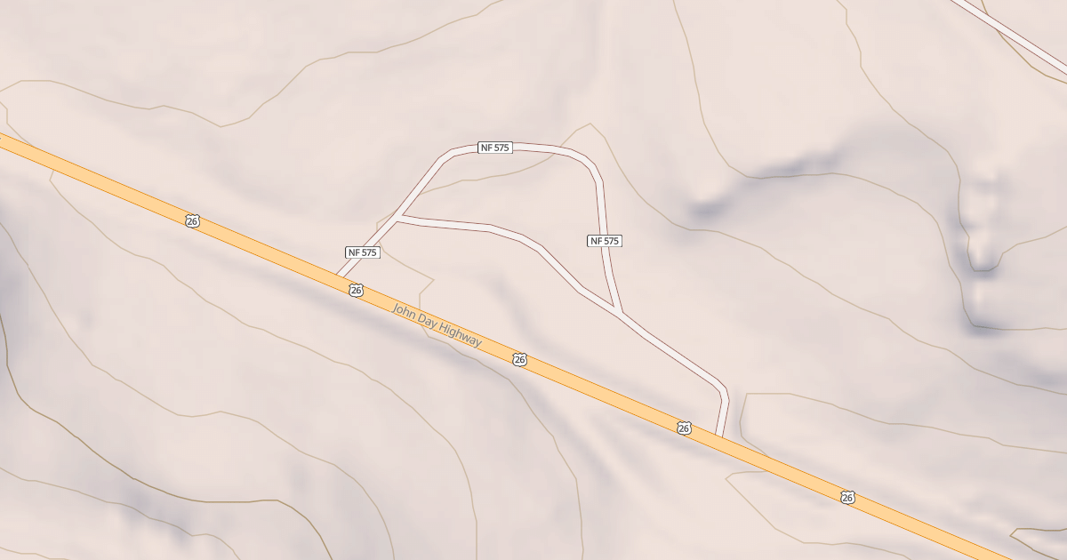 Map preview of OREGON CG & ATV TH