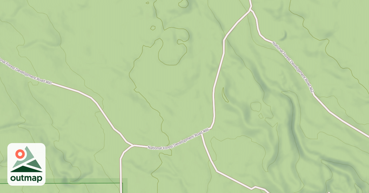 Map of USFS Motor Vehicle Use Map Roads {571D7051-11A0-4519-AD93-A034612E67FD}