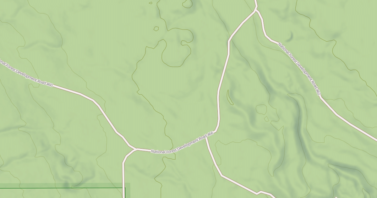 Map preview of USFS Motor Vehicle Use Map Roads {571D7051-11A0-4519-AD93-A034612E67FD}