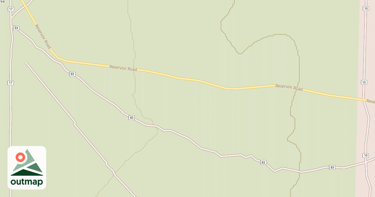 Map of Millican Plateau Tr 83