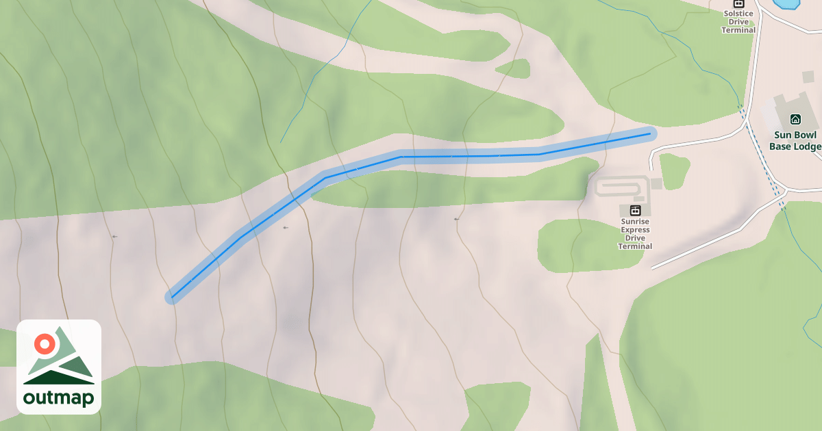 Map of Buster's Trail