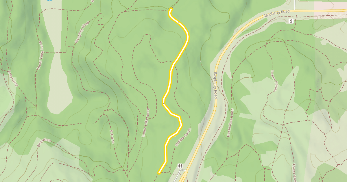 Map preview of Lake Loop