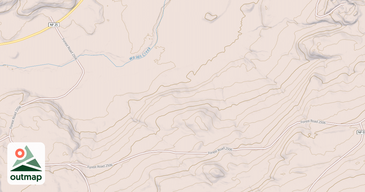 Map of KRAUS RIDGE