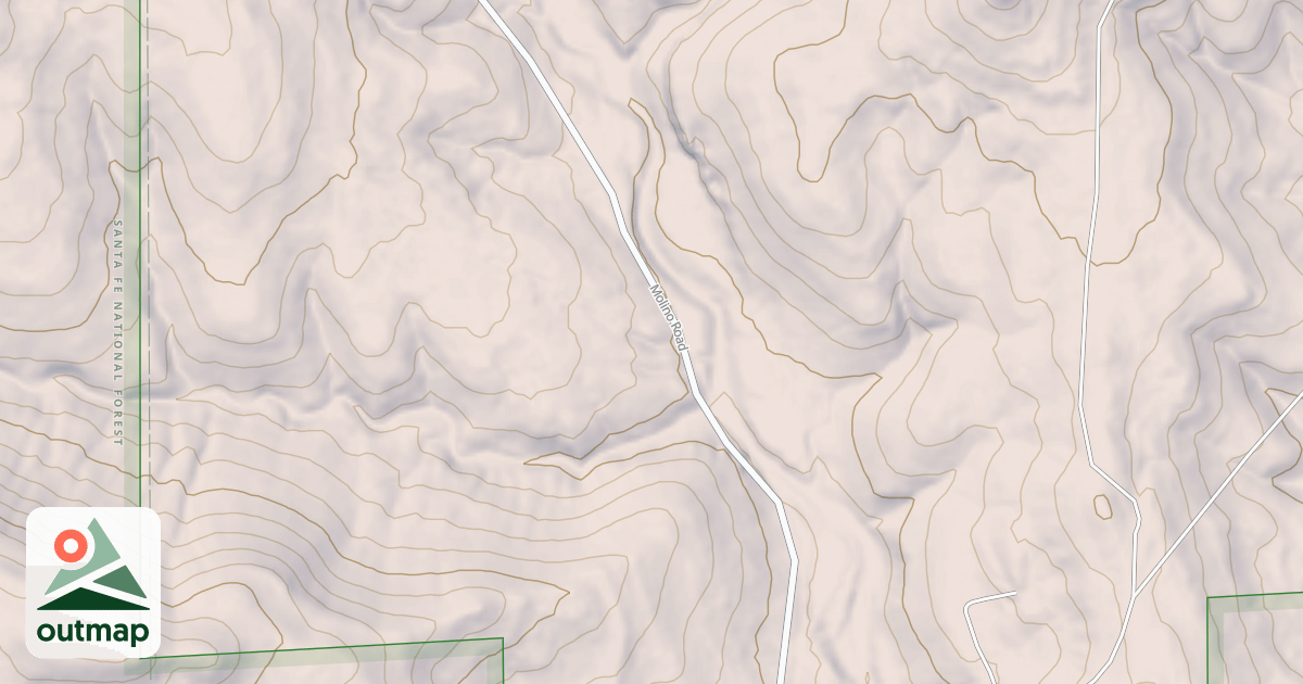 Map of USFS Motor Vehicle Use Map Roads {B9CEB84E-E7E8-4DD7-B693-716020F3A7C5}