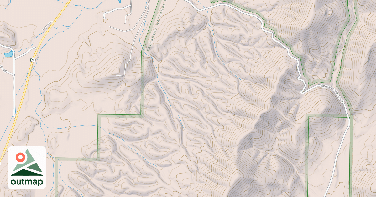 Map of GREENLEAF