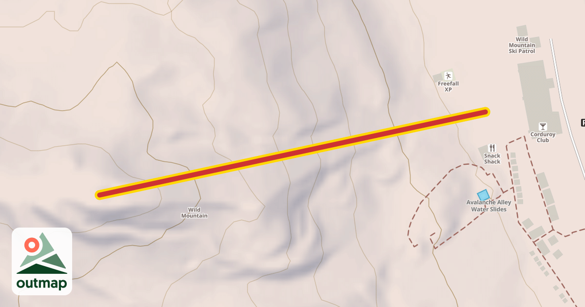 Map of Chair Lift 2