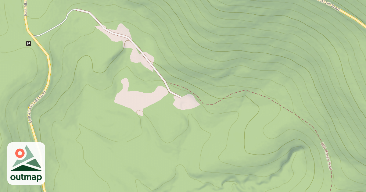 Map of COLD SPRINGS