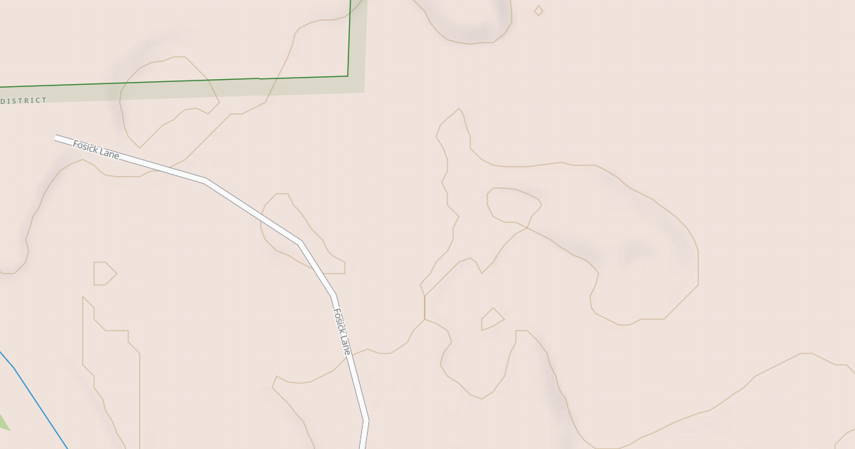 Map preview of FOSICK LANE