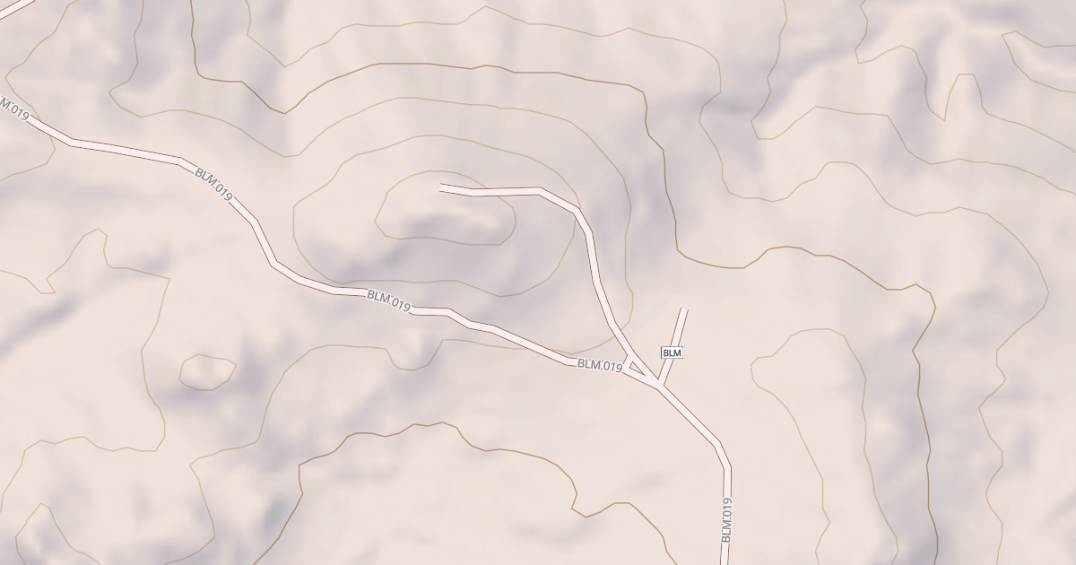 Map preview of BLM National GTLF Public Motorized Roads 5217af49-507b-4818-9f25-cf5da3d4537b