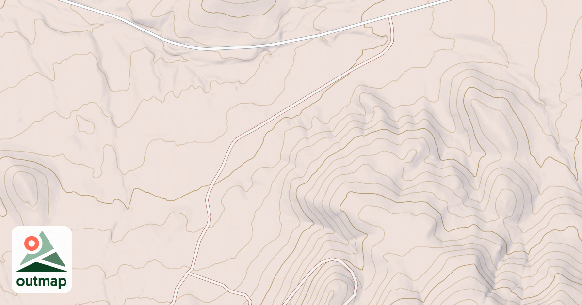 Map of Cove Fort- Dry Creek