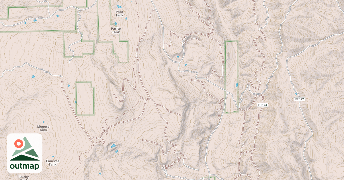 Map of MOGOTE