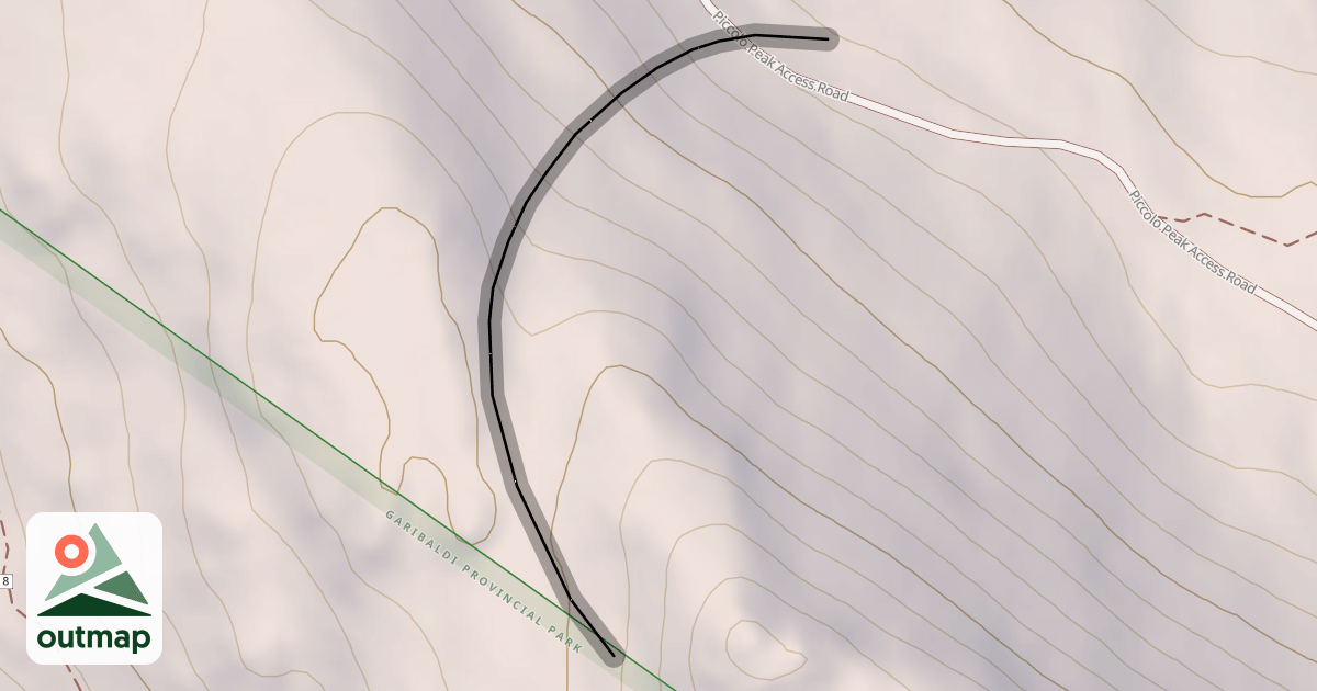 Map of Piccolo Shoulder
