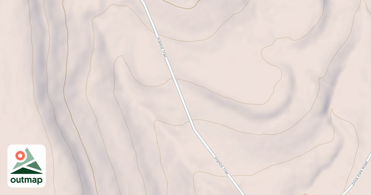 Map of Haneyville ATV Trail