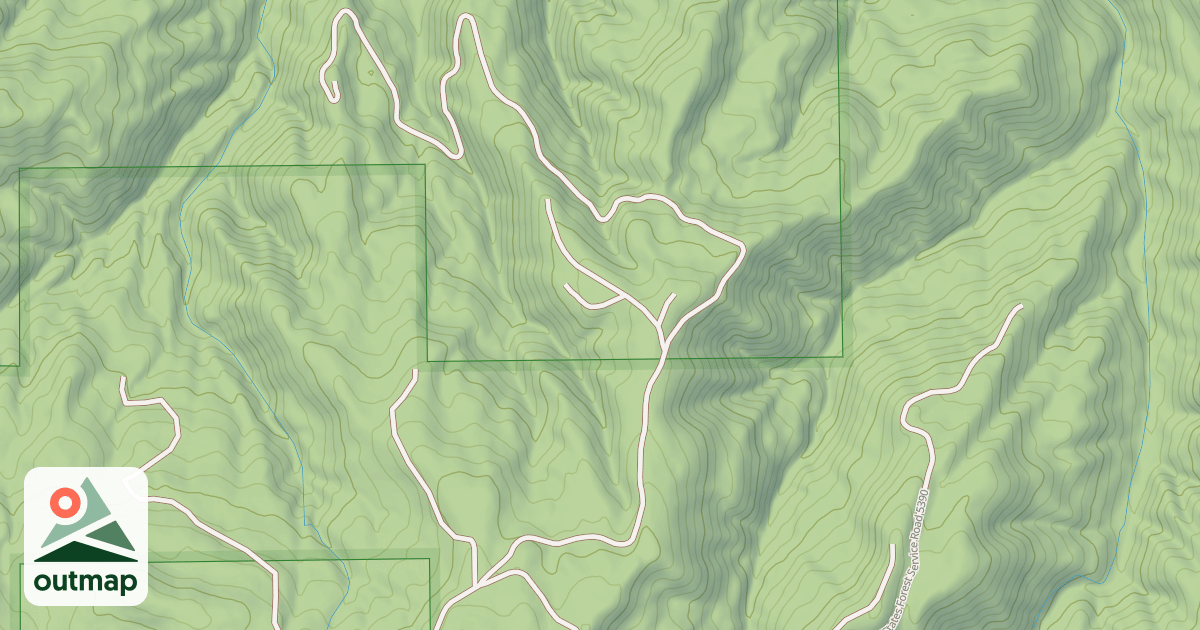 Map of USFS Motor Vehicle Use Map Roads {34EBA0DD-AEED-4B91-8B7F-0064A959AF8F}