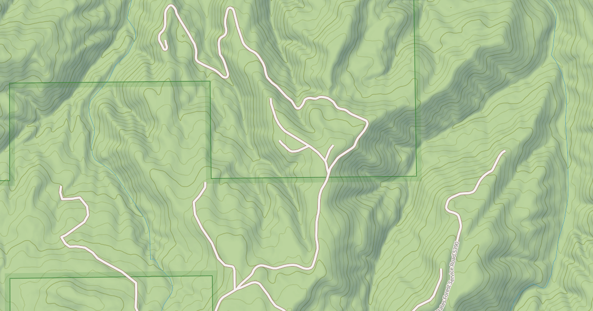 Map preview of USFS Motor Vehicle Use Map Roads {34EBA0DD-AEED-4B91-8B7F-0064A959AF8F}