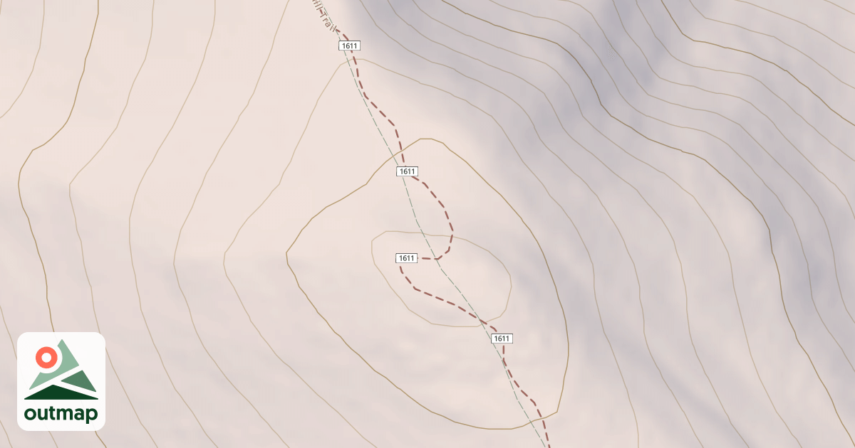 Map of Gold Hill