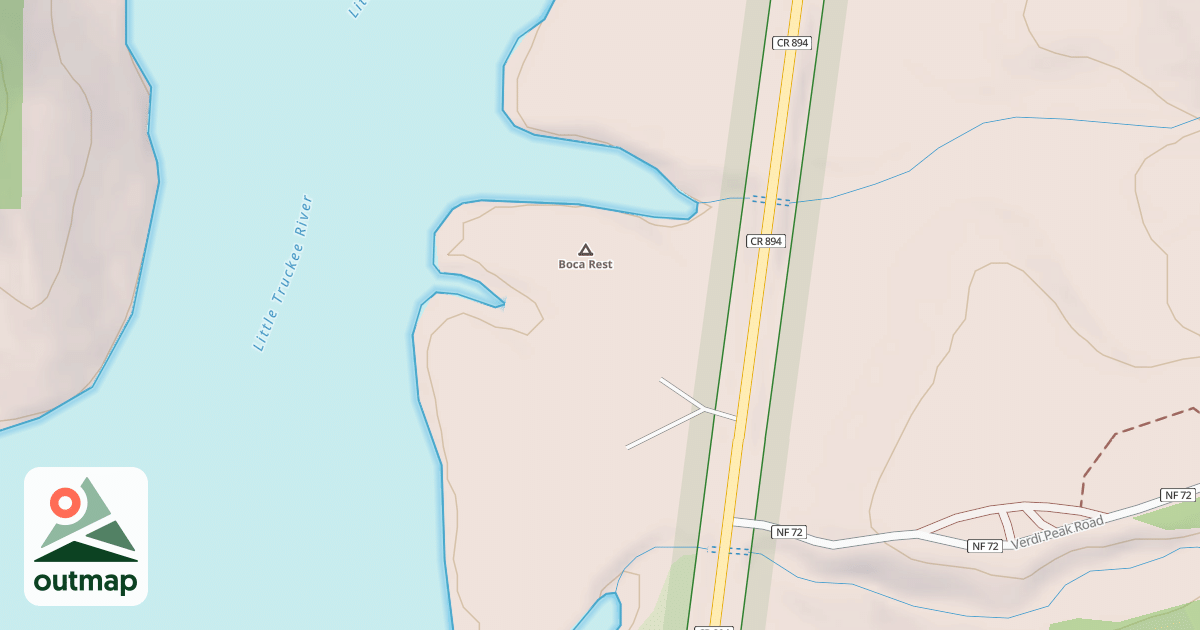 Map of BOCA REST CAMPGROUND