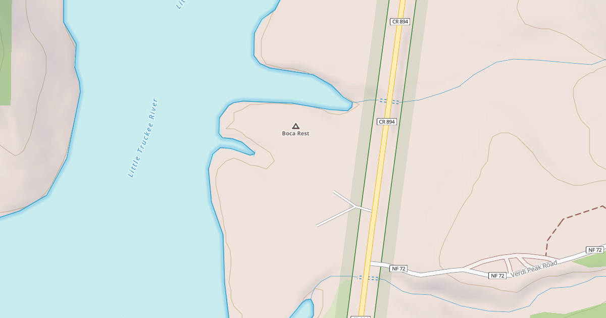 Map preview of BOCA REST CAMPGROUND
