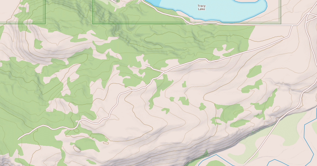 Map preview of BURRO HILL ROAD