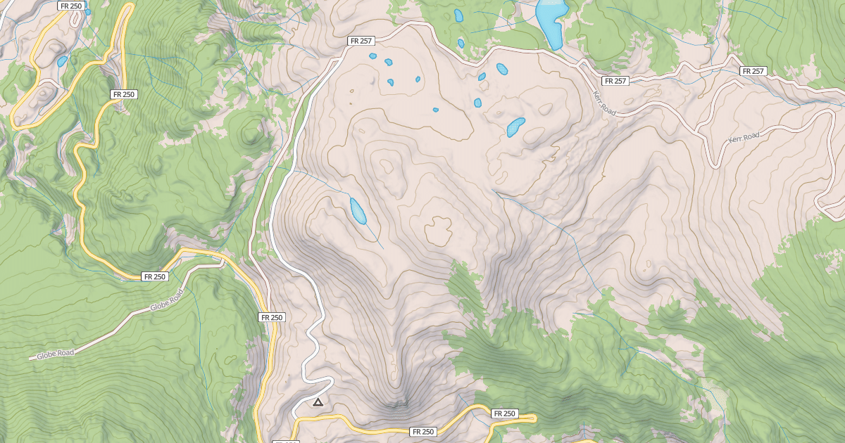 Map preview of KERR LAKE