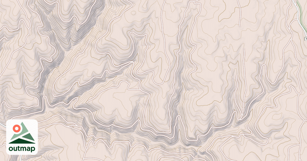 Map of DEVILS RUN