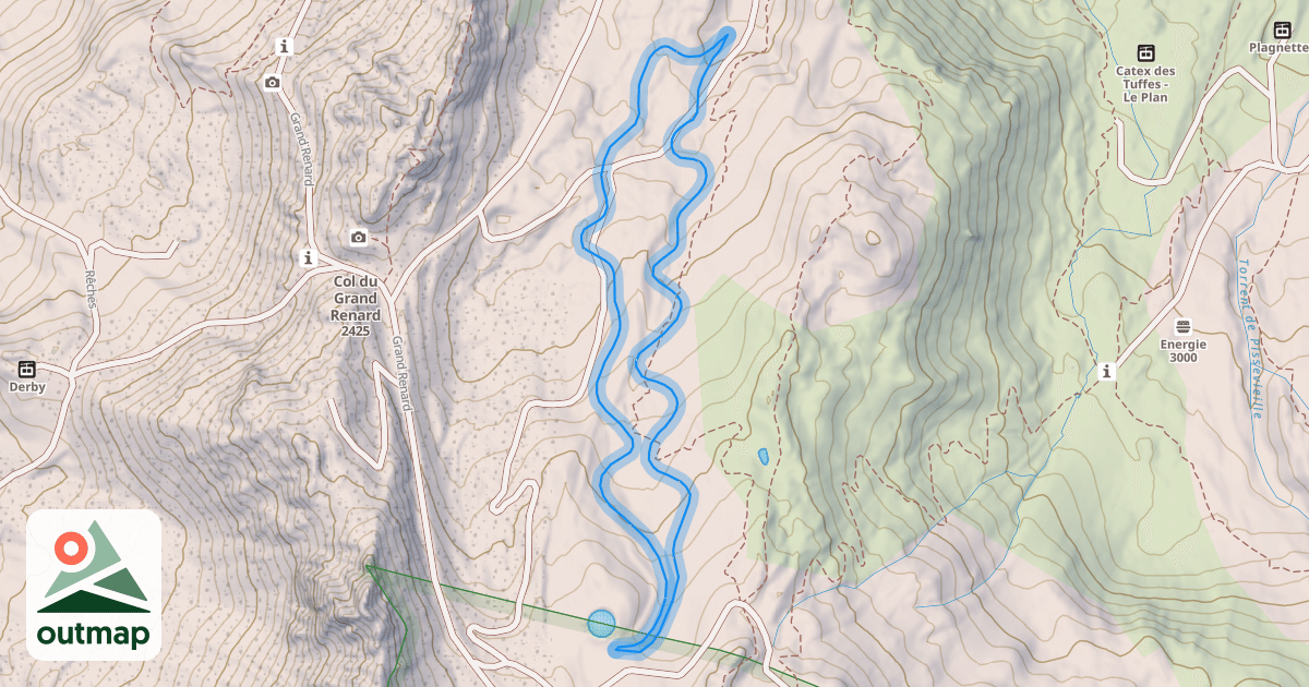 Map of Boardercross
