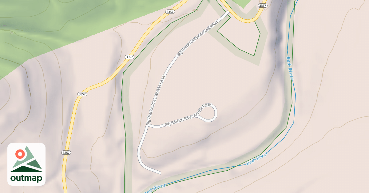 Map of BIG BRANCH
