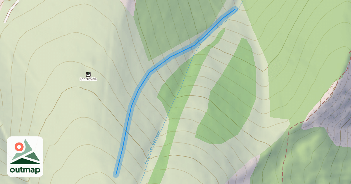 Map of Le Jas du Sanglier