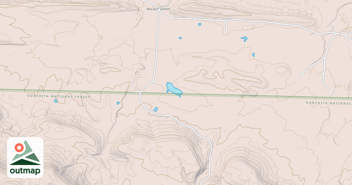 Map of WALNUT GROVE