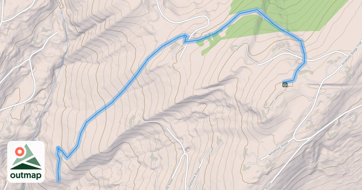 Map of Highway 102