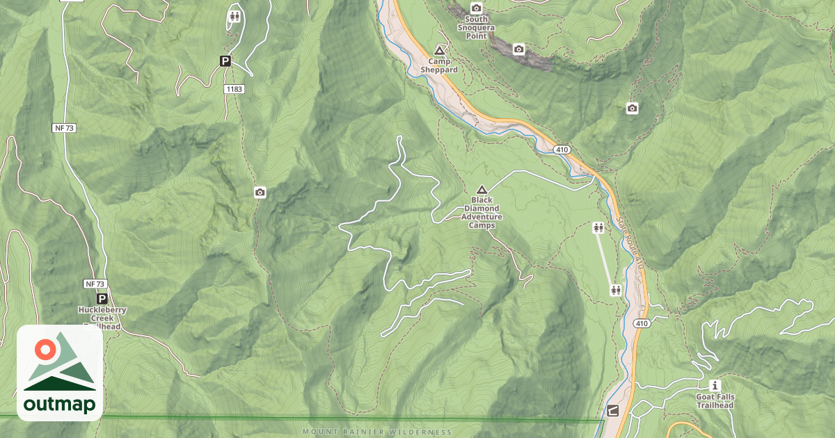 Map of SUNTOP TRAIL