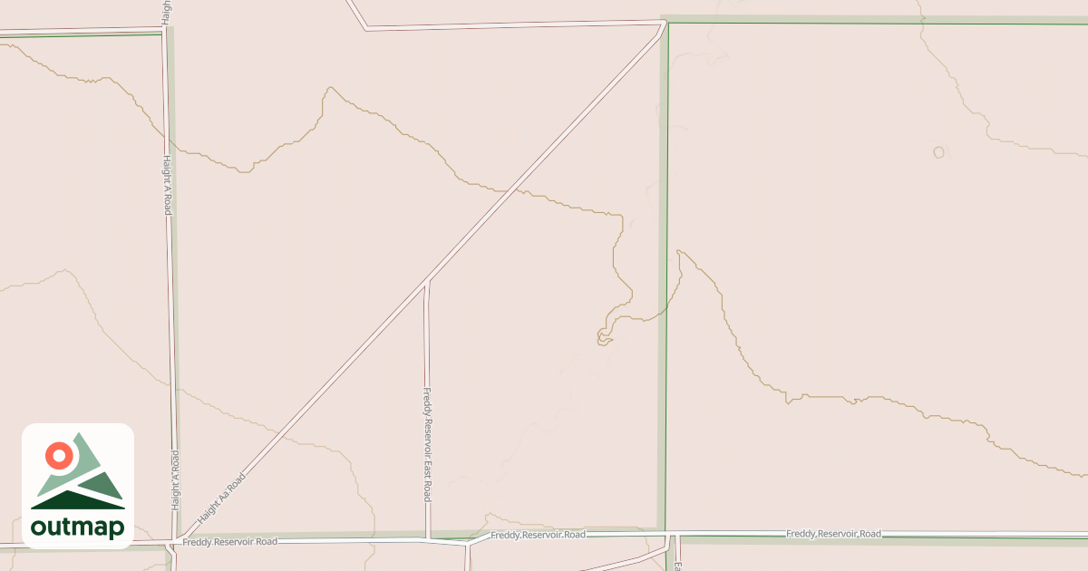 Map of FREDDY RESERVOIR E
