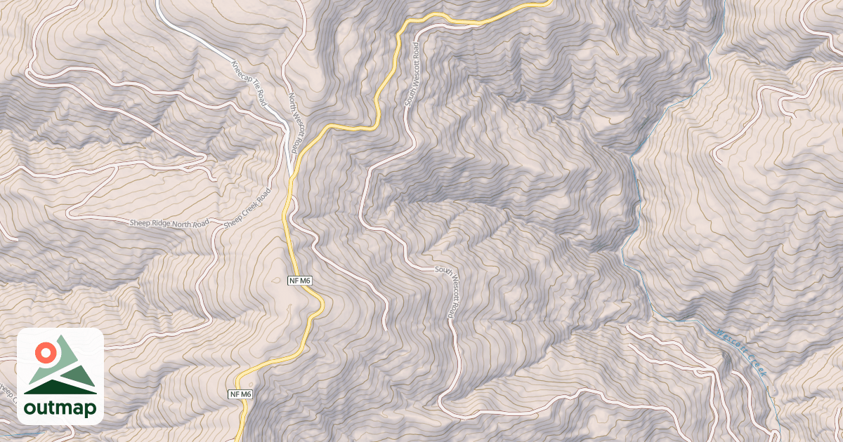 Map of SOUTH WESCOTT