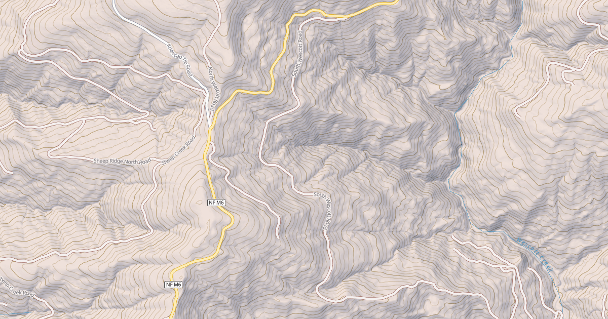 Map preview of SOUTH WESCOTT