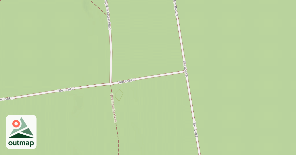Map of Fire Road 57