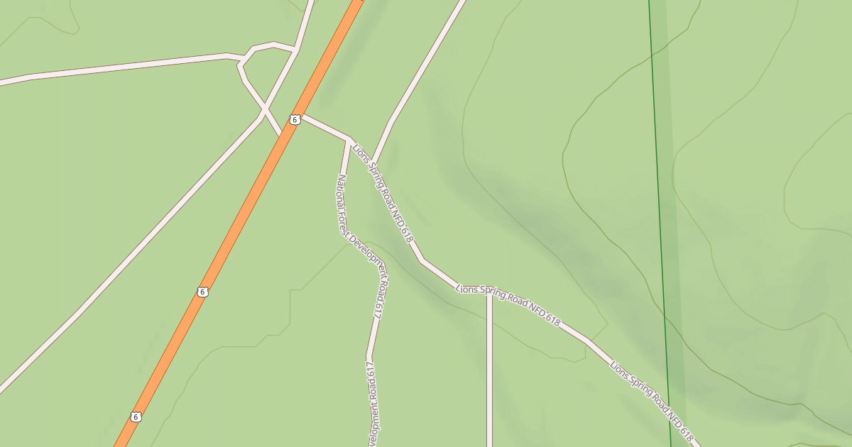 Map preview of BLM National GTLF Public Motorized Roads 3e6ef8b8-e381-4e1f-800d-7d02237c6784