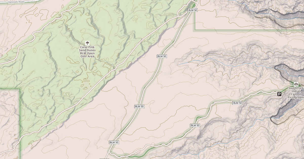 Map preview of BLM National GTLF Public Motorized Roads 358a5eab-953d-42ce-bd74-42038dcbf050