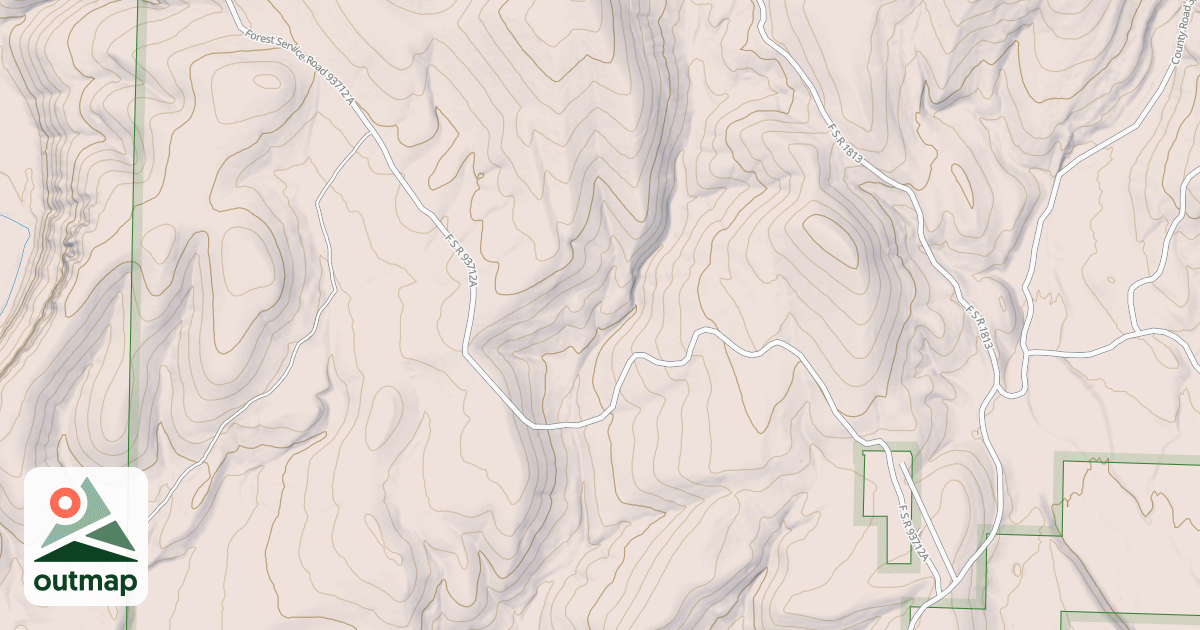 Map of OWENS CAMP