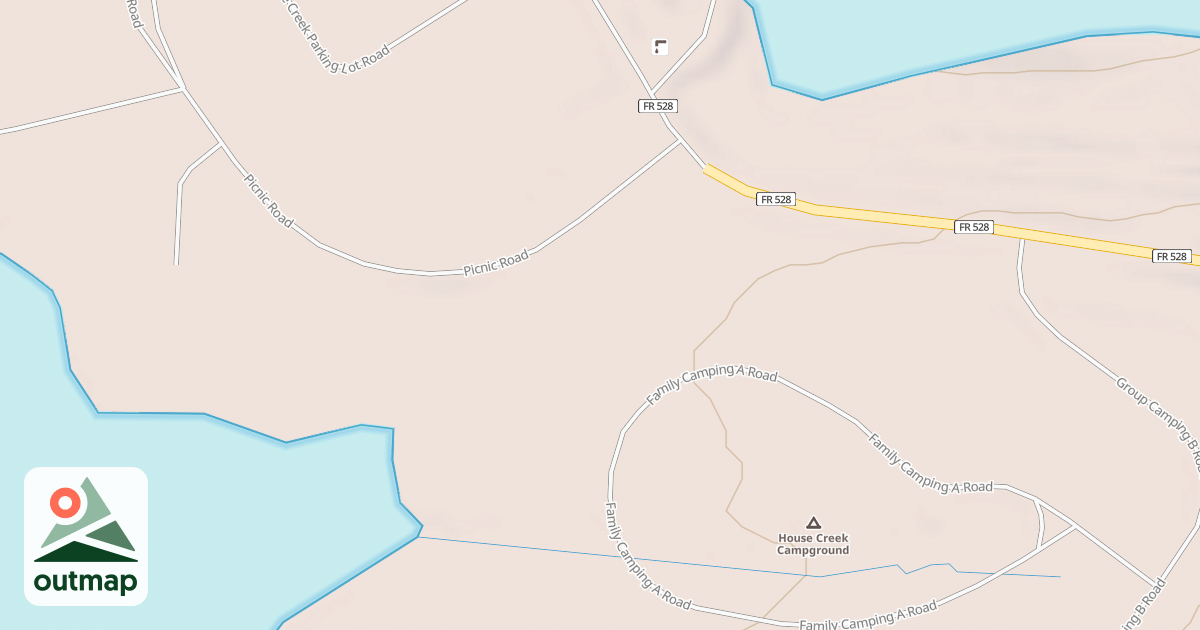 Map of GROUP PICNIC ROAD