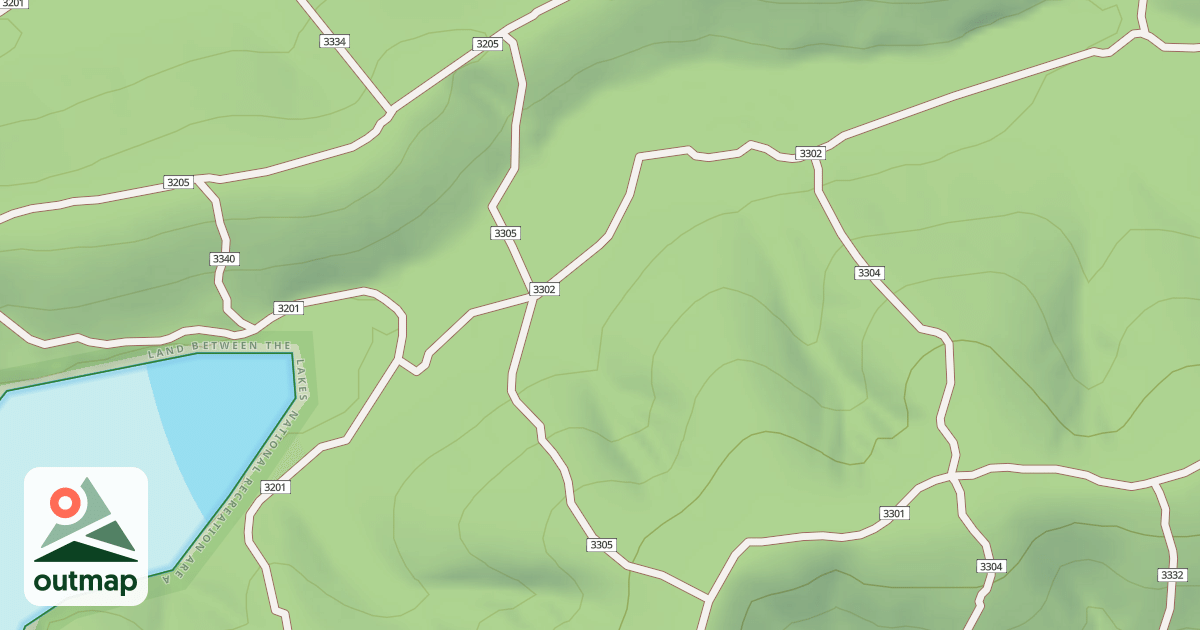 Map of USFS Motor Vehicle Use Map Trails 19928