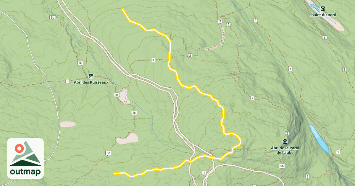 Map of A