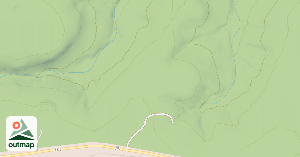 Map of ROCKY BRANCH RIDGE